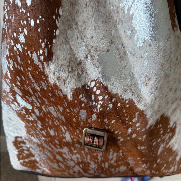 American Darling Brown and Tan Leather Backpack main image 4